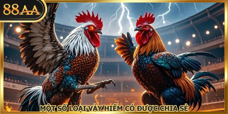 Một số loại vảy hiếm có được chia sẻ